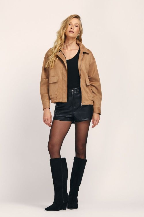 slow style, roupas, roupa feminina, shorts julieta preto, shorts feminino, shorts efeito couro, shorts cintura alta