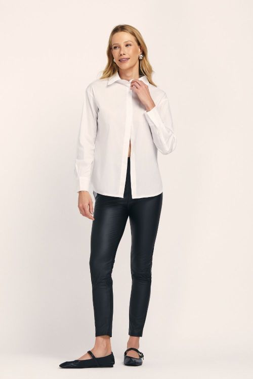 slow style, roupas, roupa feminina, camisa jolie off white, camisa feminina, camisa em tricoline