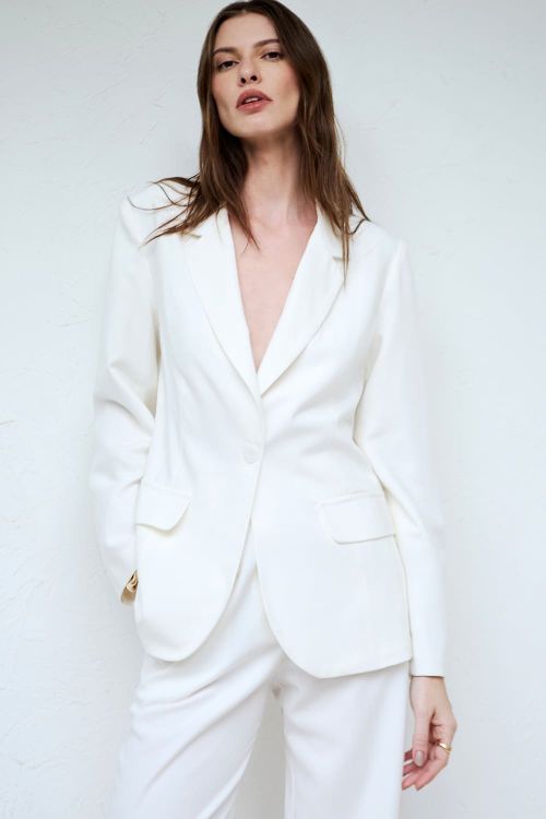 slow style, roupas, roupa feminina, blazer dalila branco, blazer de alfaiataria feminino, blazer com toque peletizado