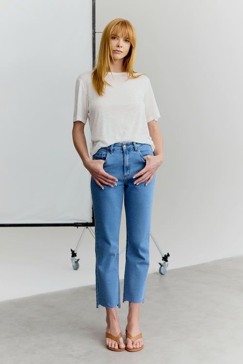 slow style, roupas, roupa feminina, blusa feminina branca, blusa vera visco linho, blusa feminina gola careca