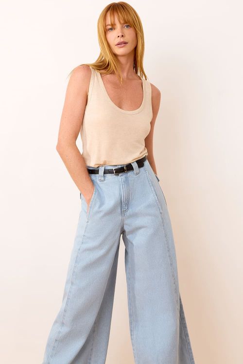 slow style, roupas, roupa feminina, calça feminina jeans, calça ana clara, pantalona feminina